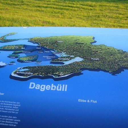 Dagebüll Haus Halligblick, Ferienwohnungen Am Wattenmeer, Whg Hamburger Hallig מראה חיצוני תמונה